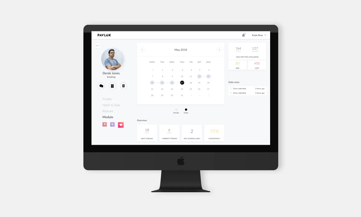 Habit coaching project